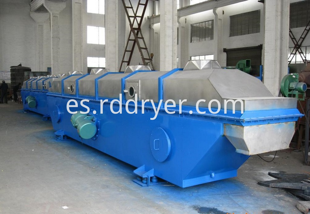 vibrating fluidized dryer